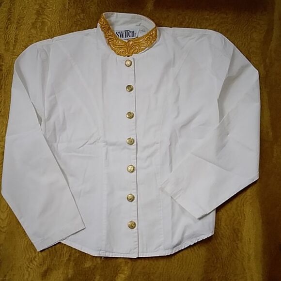 Vintage Set 2 Pc Switch USA Blouses Size M Short Size 5 - Picture 2 of 14